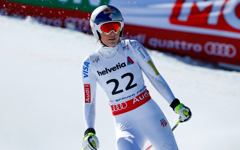 Тина Мазе спечели златен медал в спускането