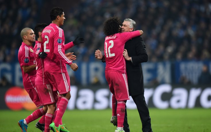 Играчите на Реал Мадрид подкрепиха Анчелоти