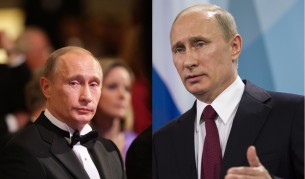 Владимир Путин през 2008 г. (вляво) и през 2011 г. (вдясно)
