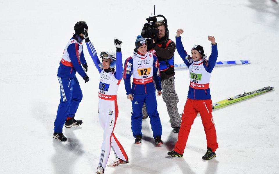 Норвегия спечели отборната титла по ски-скок на Световното първенство