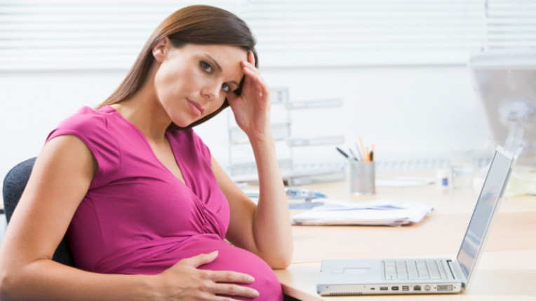 бременност жена стрес