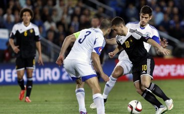 Белгия се измъкна с Израел и излезе на върха