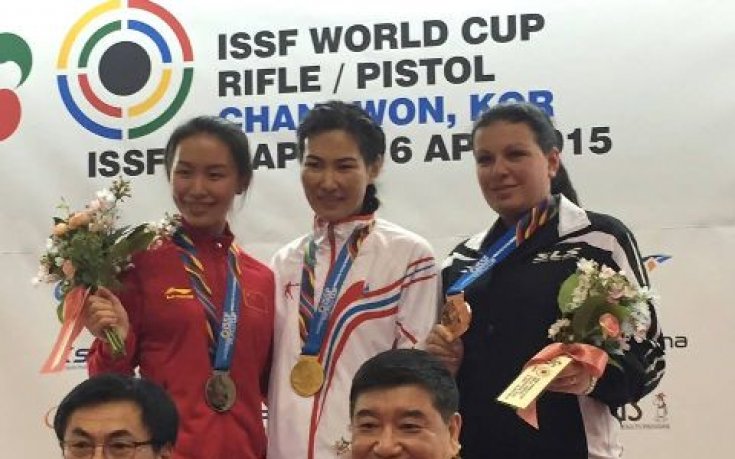 Антоанета Бонева с бронз от Южна Корея