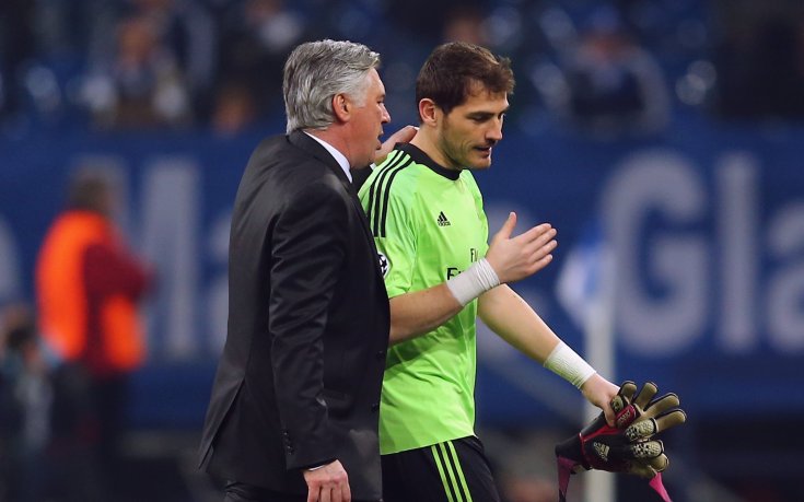 Анчелоти: Касияс ще остане в Реал Мадрид до края на своята кариера