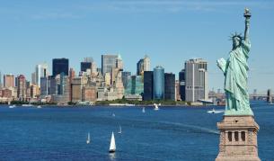 Отцепиха района около Статуята на свободата