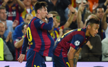 Меси посвети първия си гол срещу Байерн на очаквания си син