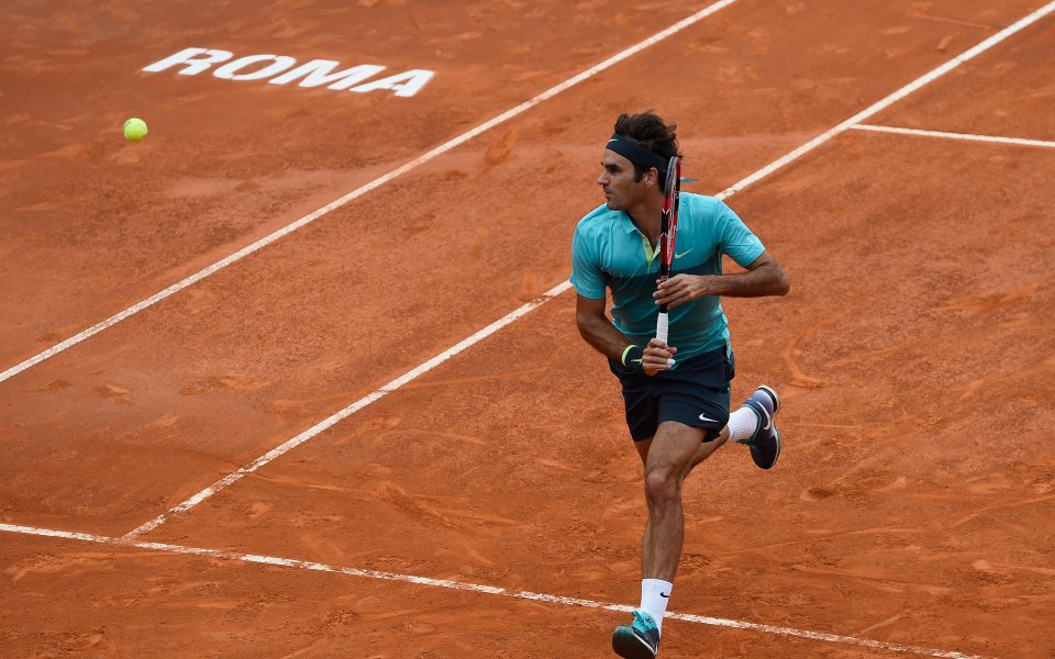 Федерер мина през Бердих за място в топ 4 в Рим