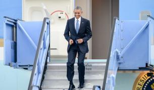 Барак Обама пристигна за срещата на Г-7 в Германия