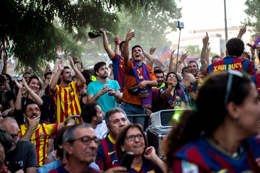 30 хиляди празнуваха титлата в Барселона1