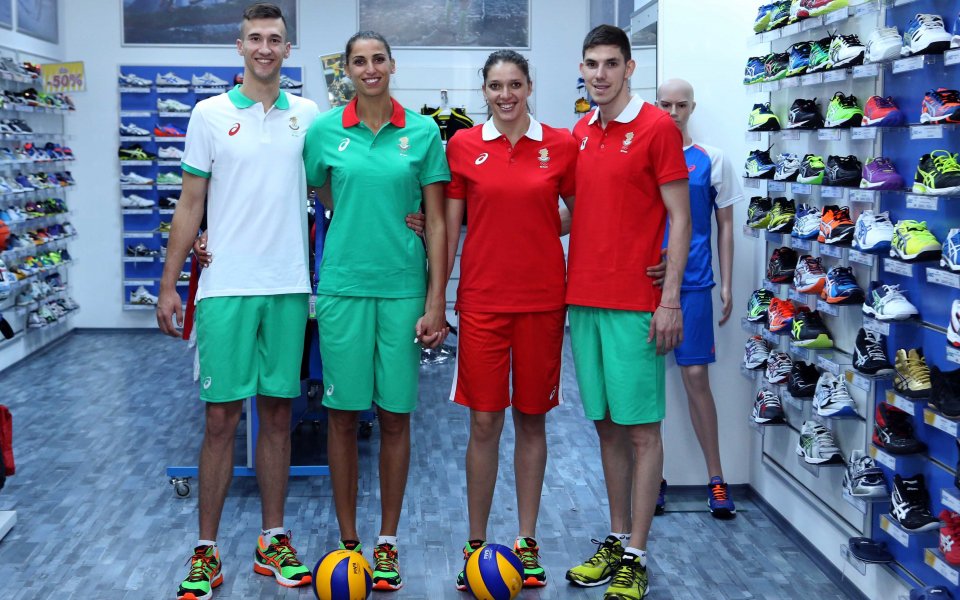 Трикольорът вплетен в спортните облекла за Игрите в Баку