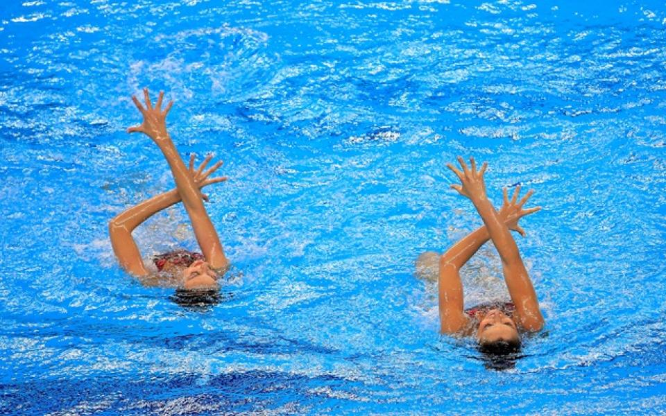 Българките последни в синхронното плуване в Баку