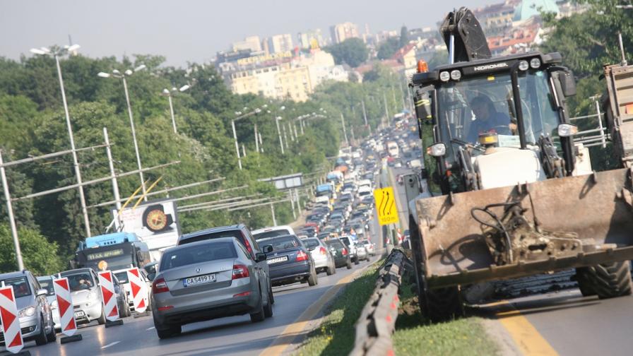 Проучване: Задръстванията са най-големият проблем на София