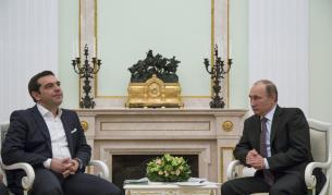 Алексис Ципрас и Владимир Путин