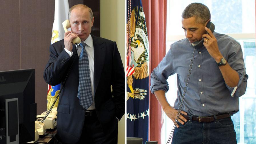 Путин звъннал на Обама