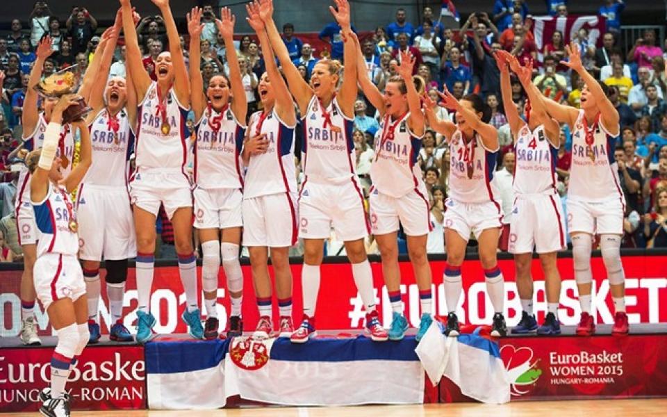 Сърбия е новият европейски шампион по баскетбол за жени