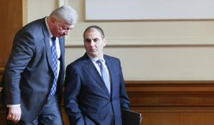 Здравко Димитров и Цветан Цветанов от ГЕРБ