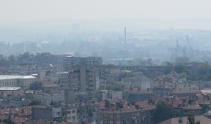 Запалени стърнища в Румъния обгазиха Русе