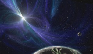 За 1-ви път видяха полярно сияние извън галактиката ни