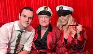 Купър Хефнър и Хю Хефнър