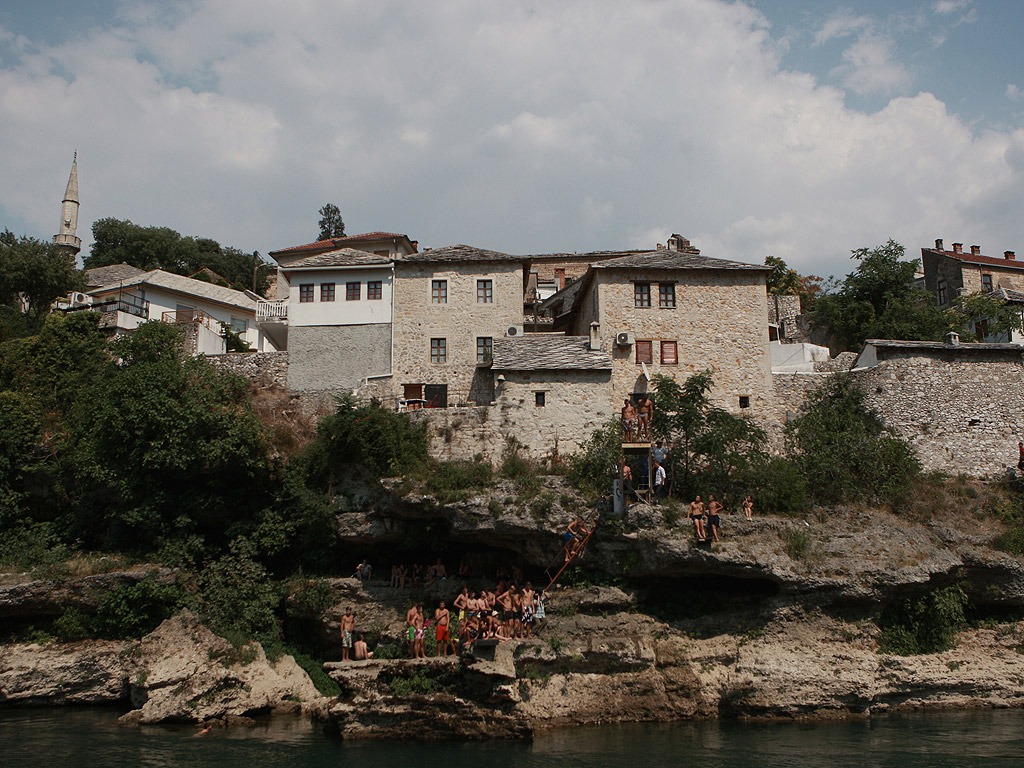 Ден първи от Red Bull Cliff Diving World Series в Мостар /Босна и Херцеговина