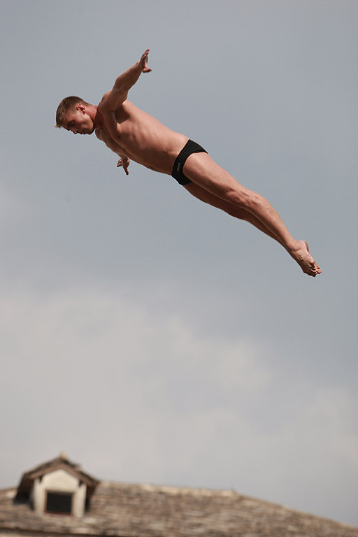 Ден първи от Red Bull Cliff Diving World Series в Мостар /Босна и Херцеговина