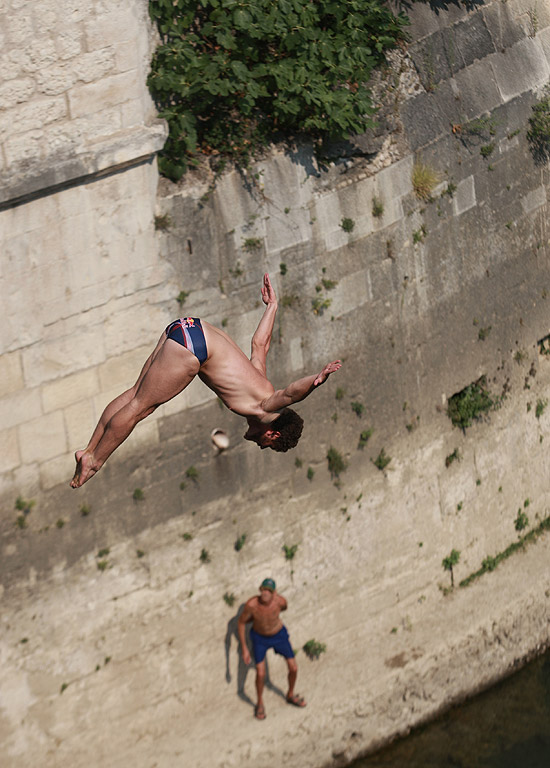 Ден първи от Red Bull Cliff Diving World Series в Мостар /Босна и Херцеговина