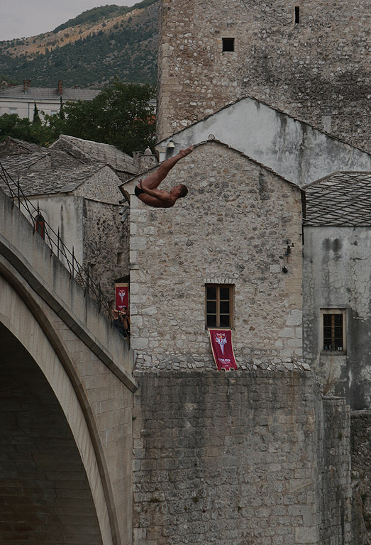 Ден първи от Red Bull Cliff Diving World Series в Мостар /Босна и Херцеговина