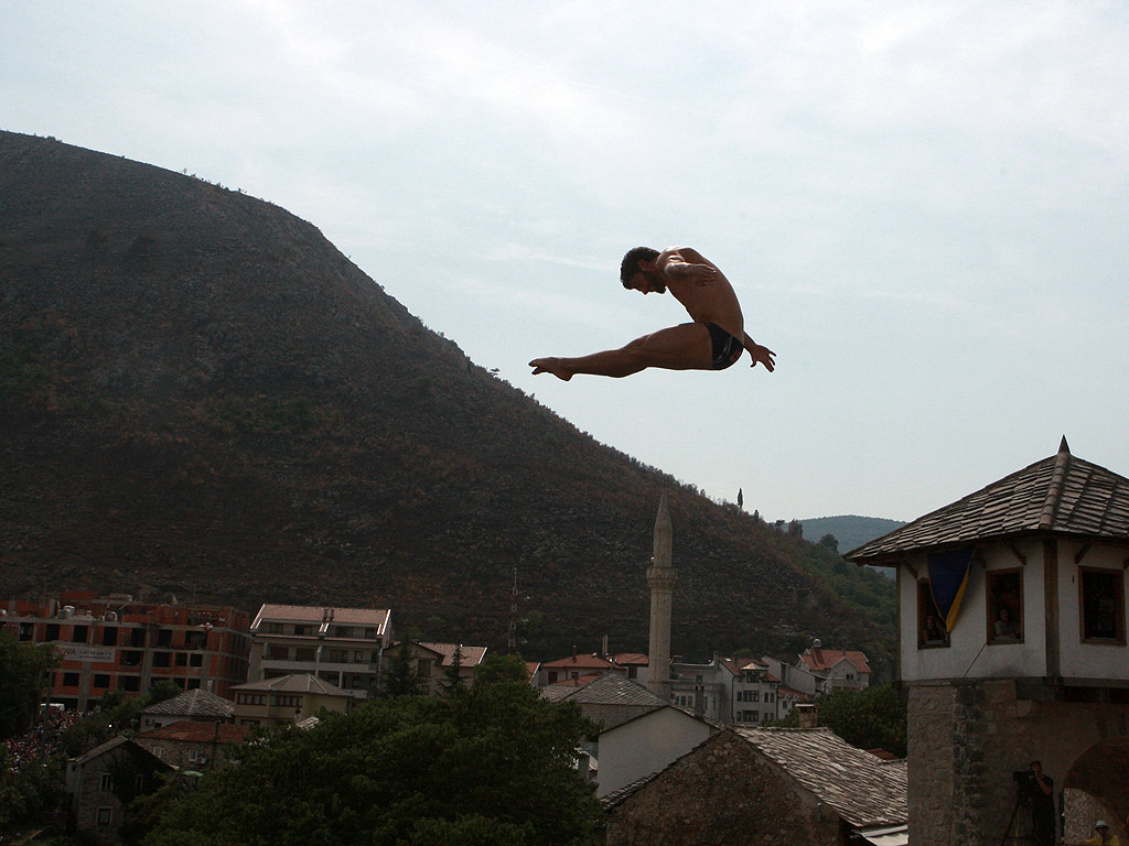 Ден втори от Red Bull Cliff Diving World Series в Мостар /Босна и Херцеговина