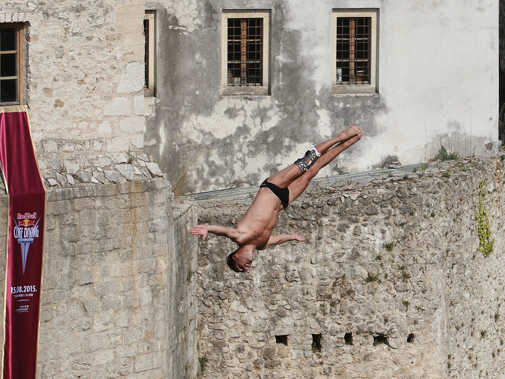 Ден втори от Red Bull Cliff Diving World Series в Мостар /Босна и Херцеговина