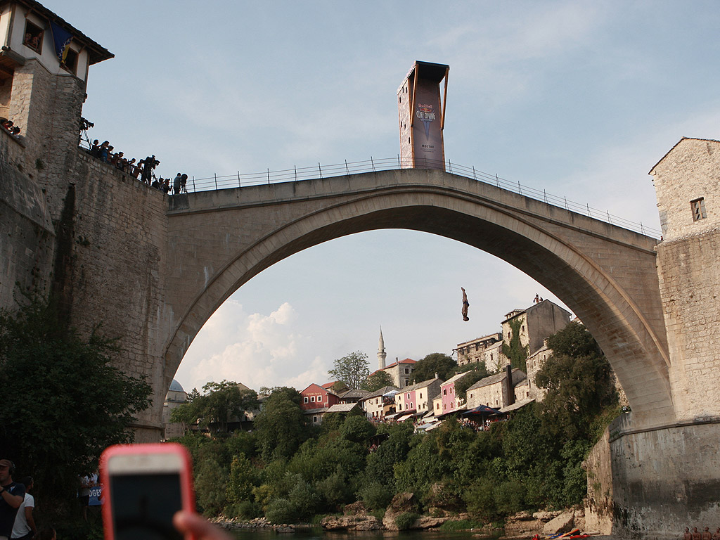 Ден втори от Red Bull Cliff Diving World Series в Мостар /Босна и Херцеговина