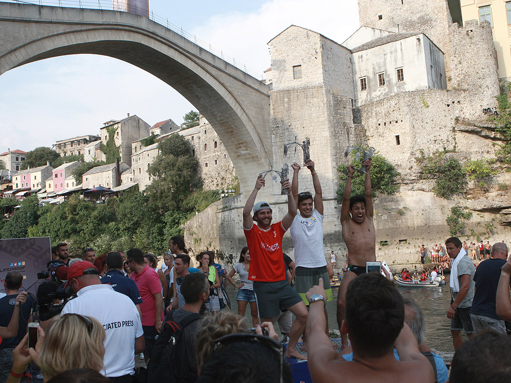 Ден втори от Red Bull Cliff Diving World Series в Мостар /Босна и Херцеговина