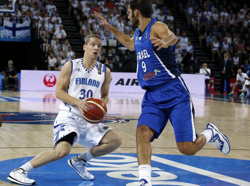 Израел Финландия баскетбол1