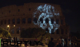 Животът върху стените на Колизеума (видео)