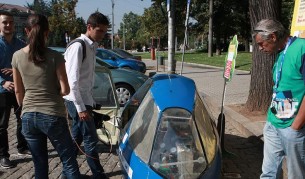 Еко автомобилът на студентите от Техническия университет