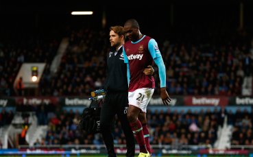 Уест Хем без Огбона в следващите три седмици