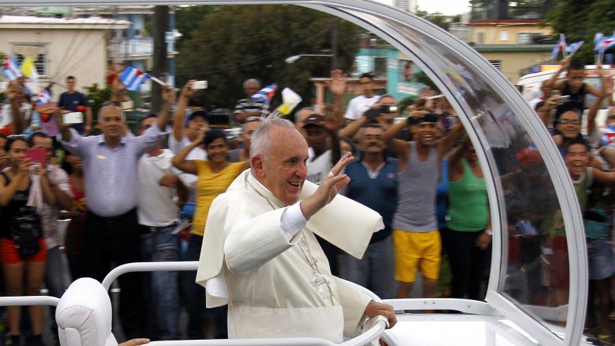 Папа Франциск в Куба