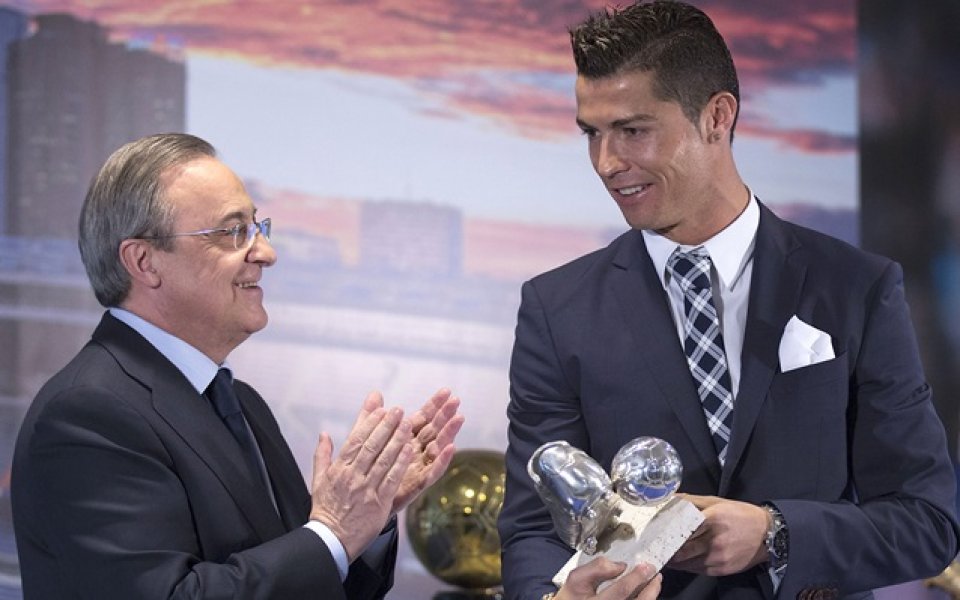 Перес към Роналдо: Той вече е легенда на клуба