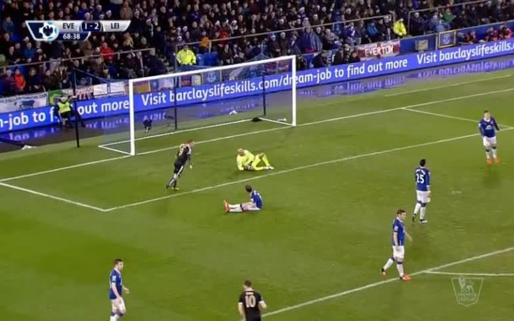 ВИДЕО: Евертън - Лестър 2:3