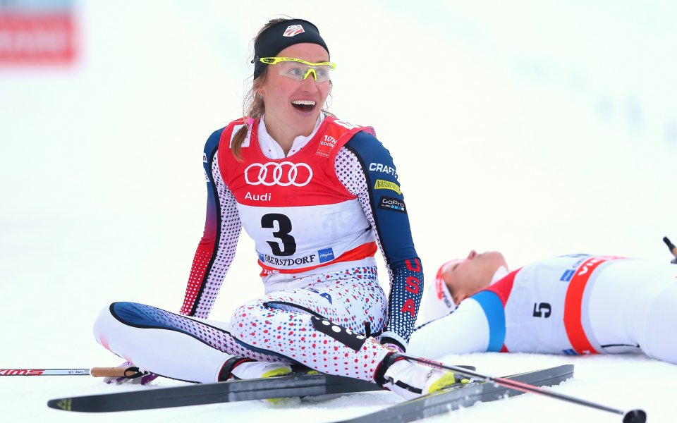 Американка с първа победа в кариерата си за Световната купа по ски-бягане