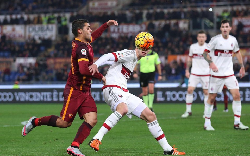 Рома и Милан не се победиха в завързано дерби