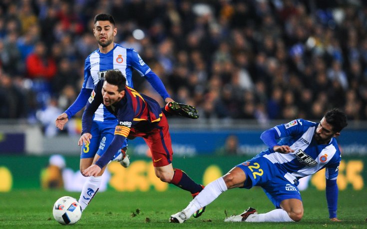 Меси с перфектен отговор след обида от играч на Еспаньол