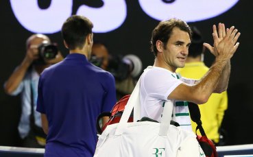 Грандиозният успех на Джокович над Федерер в СНИМКИ