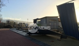 Вятър с пориви от 70 км/ч удари София