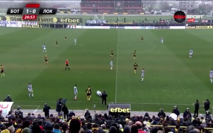 ВИДЕО: Ботев - Локомотив Пловдив 1:0 /А група, 21-ви кръг/