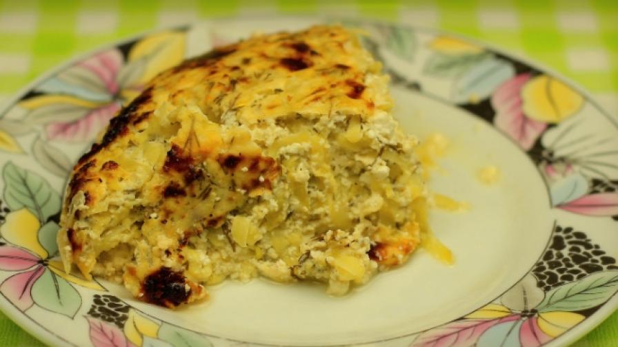 Тиквички на фурна - за обяд или лека вечеря (видео)