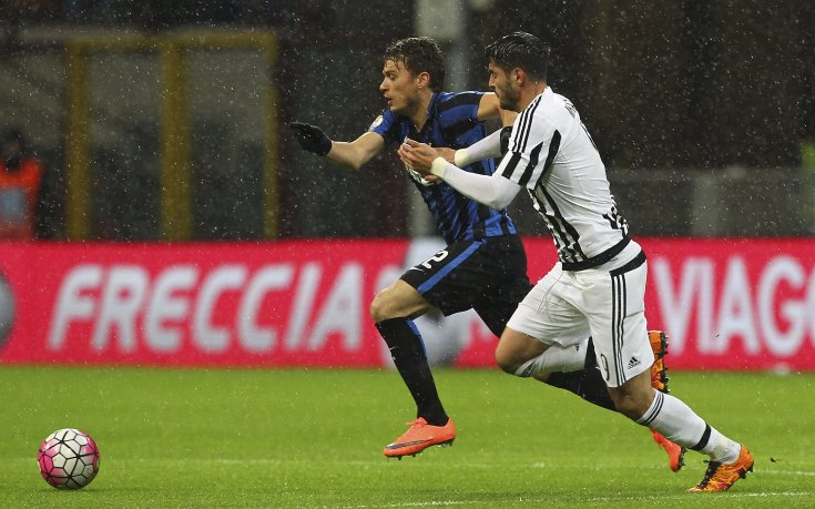 Интер изкачи планината Юве, но накрая рухна бездиханен