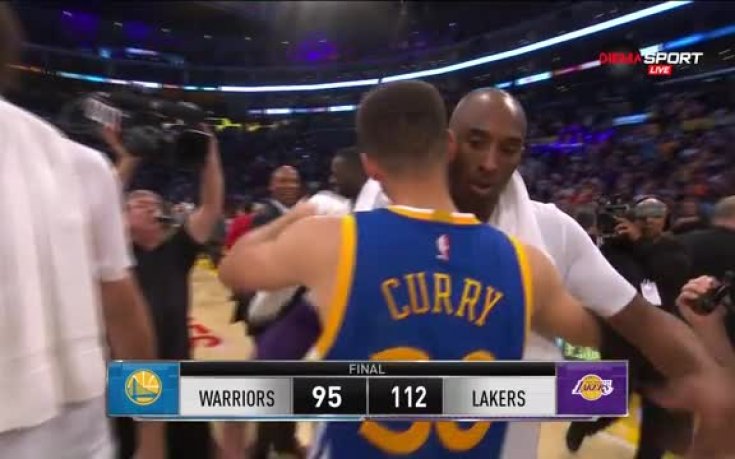 Подарък за Коби: Лейкърс наказа шампиона