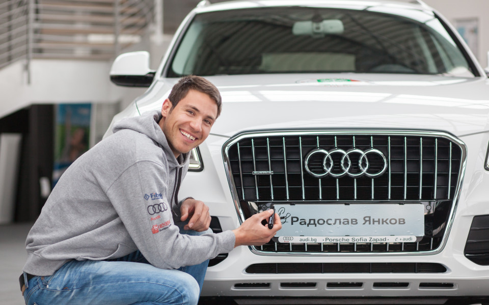 Радослав Янков, носителят на кристалния глобус, ще покорява снежни върхове зад волана на нов Audi Q5