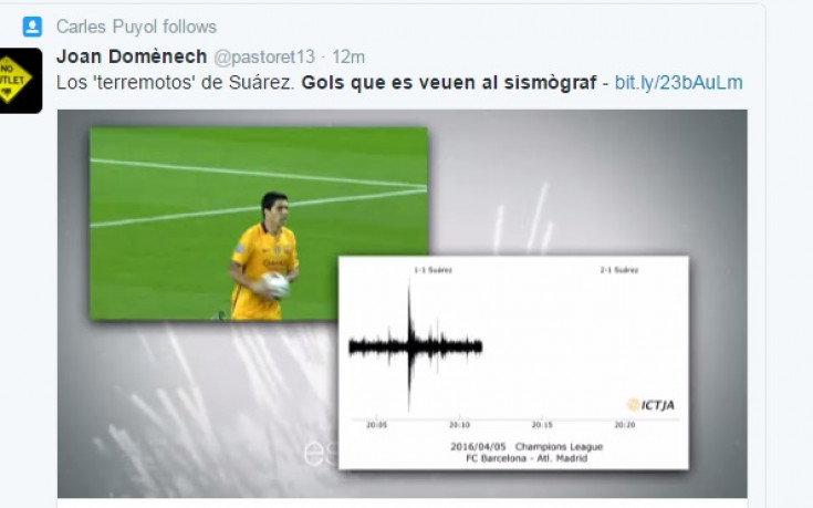 ВИДЕО: Головете на Суарес предизвикаха земетресение