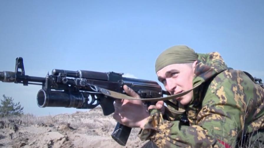 Зрелищно учение между руски и беларуски командоси